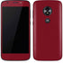 Burgundy Solid Moto E5 Play Skin